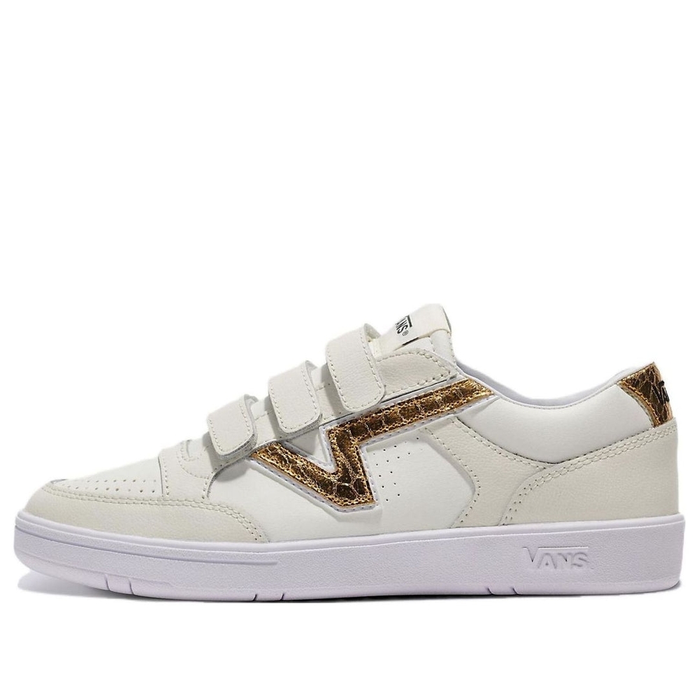Vans Lowland Comfy Cush V Metallic Marshmallow/Gold Unisex Women's Shoes Size 7 - Picture 8 of 8